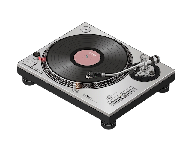 Technics Turntable 3D
